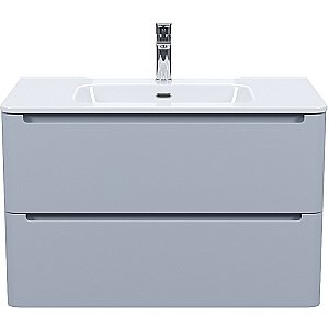 Тумба с раковиной Iddis Edifice 80 EDI80L0I95K светло-серая для ванной в интернет-магазине Sanbest