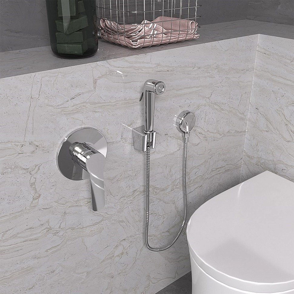 Гигиенический душ PAINI Arona ARCR690/574 хром купить в интернет-магазине сантехники Sanbest