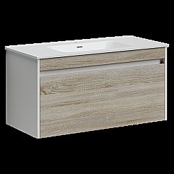 Тумба с раковиной Sancos Smart SM100E дуб бардолино для ванной в интернет-магазине Sanbest