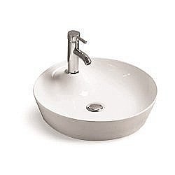 Раковина накладная SantiLine 43,5 SL-1066 белая купить в интернет-магазине Sanbest