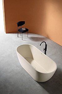 Ванна ABBER Frankfurt AM9941MBE 170x75 светло-бежевая матовая купить в интернет-магазине Sanbest