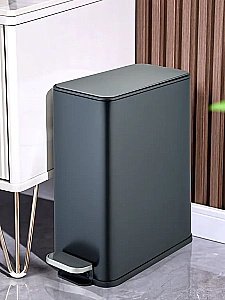 Ведро для мусора WeltWasser Paolo 10000013417 черное матовое купить в интернет-магазине сантехники Sanbest
