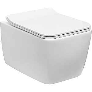 Унитаз подвесной Allen Brau Liberty 2 4.33007.21 белый матовый, безободковый купить в интернет-магазине Sanbest