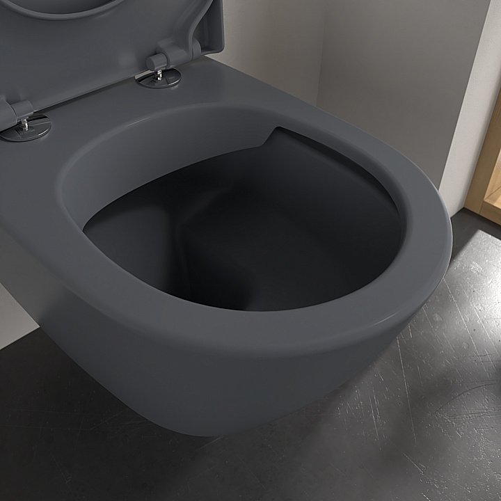 Унитаз подвесной Villeroy&Boch Subway 2.0 5614R0I4 графит купить в интернет-магазине Sanbest