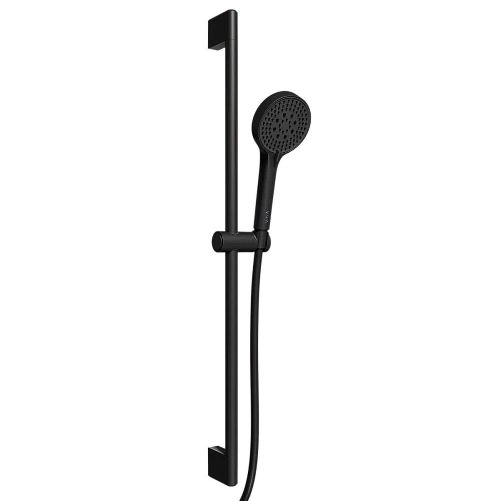 Душевой гарнитур VitrA Base Round A4590836EXP матовый черный купить в интернет-магазине сантехники Sanbest