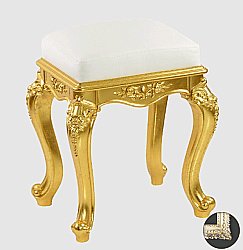 Пуфик Migliore 28343 кремовый/серебро купить в интернет-магазине сантехники Sanbest