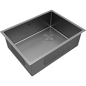 Кухонная мойка Paulmark Next-Skew 58 PM885844-MG серая матовая купить в интернет-магазине сантехники Sanbest
