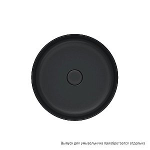 Раковина накладная Iddis Ray RAYBM03i27 черный купить в интернет-магазине Sanbest
