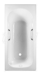 Ванна чугунная BYON B15 V0000221 170x75 с ручками купить в интернет-магазине Sanbest