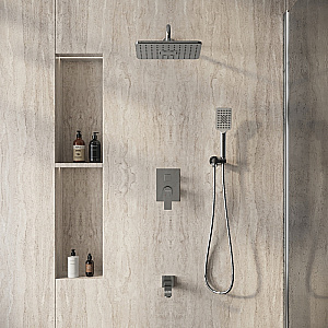 Душевая система Grossman Classic 501.K35.04.100 хром купить в интернет-магазине сантехники Sanbest