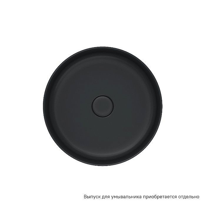 Раковина накладная Iddis Ray RAYBM03i27 черный купить в интернет-магазине Sanbest