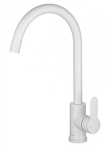 Смеситель для кухни WONZON & WOGHAND, Белый матовый (WW-AE4554-MW) купить в интернет-магазине сантехники Sanbest