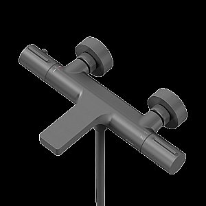 Смеситель для ванны и душа Sancos Etna SC9006GG вороненая сталь купить в интернет-магазине сантехники Sanbest