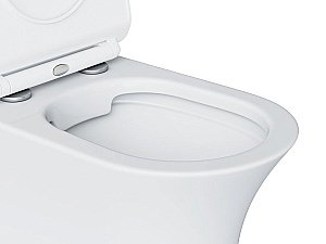 Унитаз напольный Laguraty 21217A безободковый, с крышкой микролифт, с бачком купить в интернет-магазине Sanbest