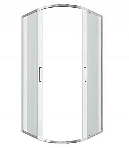 Душевой уголок Bravat DROP BS100.1200A 100х100 стекло прозрачное/профиль хром купить в интернет-магазине Sanbest