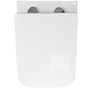 Унитаз подвесной Loranto TALAS AZ-87268 безoбодковый, с сиденьем микролифт, белый купить в интернет-магазине Sanbest