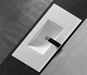 Раковина Ceramalux N 101,5 YJ-803-100 белая купить в интернет-магазине Sanbest