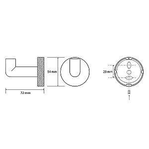 Крючок Bemeta Stella 166206022 хром купить в интернет-магазине сантехники Sanbest