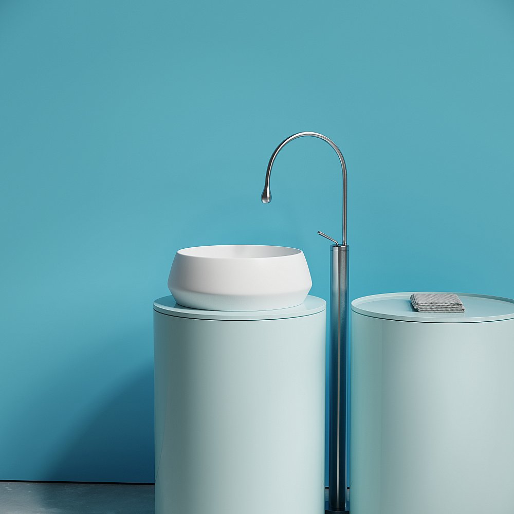 Раковина Ceramica Nova Maya CN12004MW белая матовая купить в интернет-магазине Sanbest