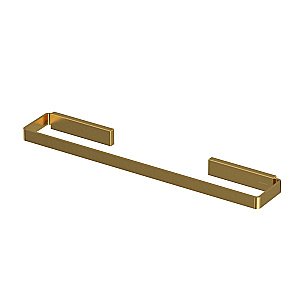 Полотенцедержатель WhiteCross Cubo CU2450GLB золото брашированное купить в интернет-магазине сантехники Sanbest