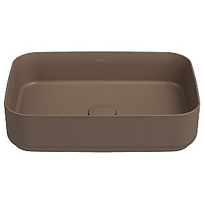 Раковина ISVEA Infinity 50 10NF65050SV-2H коричневый матовый купить в интернет-магазине Sanbest