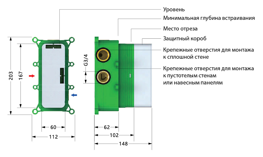 Душевая система Timo Petruma SX-5019/17SM золото матовое купить в интернет-магазине сантехники Sanbest