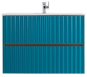 Тумба с раковиной Art&Max ELEGANT 100 бирюзовая матовая для ванной в интернет-магазине Sanbest