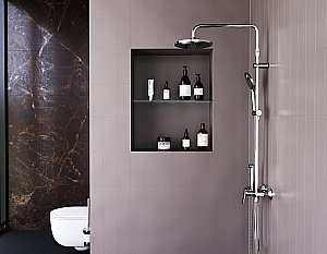 Душевая система Damixa APOLLO DX220910000 хром купить в интернет-магазине сантехники Sanbest
