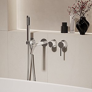 Смеситель для ванны Vincea Villa VTFW-1VL1CH хром купить в интернет-магазине сантехники Sanbest