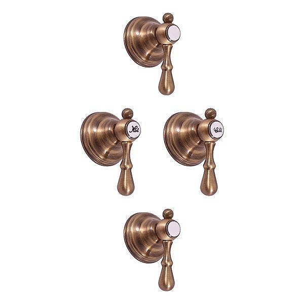 Смеситель для душа RAV-Slezak MORAVA RETRO MK486SM бронза купить в интернет-магазине сантехники Sanbest