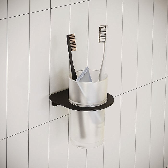Стакан для зубных щеток Iddis Noa NOABLG0i45 купить в интернет-магазине сантехники Sanbest