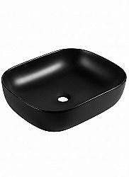 Раковина накладная Wonzon & Woghand Tahoe WW-RN41286-MB черная матовая купить в интернет-магазине Sanbest