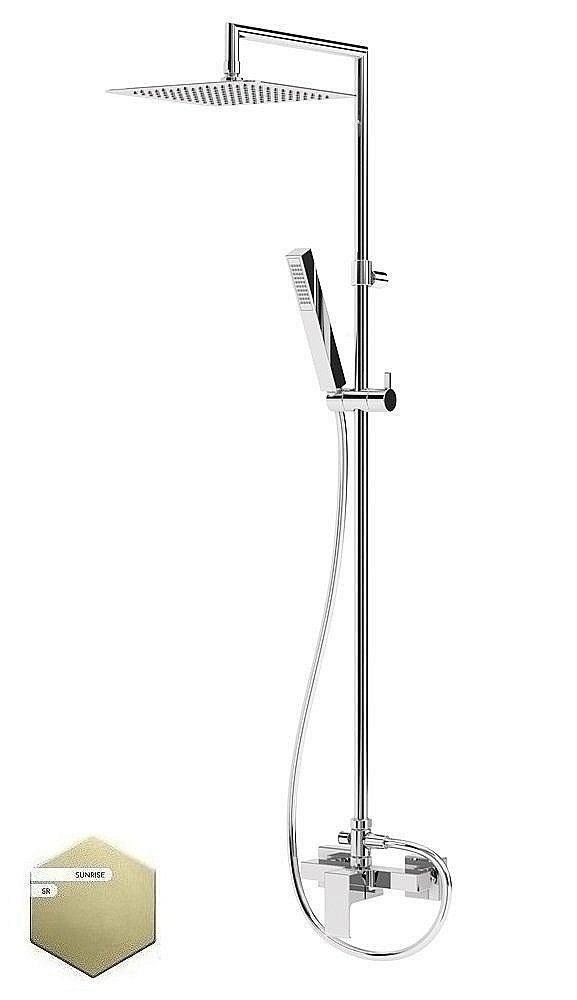 Душевая система Cezares Porta CD-SR золото купить в интернет-магазине сантехники Sanbest