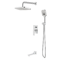 Душевая система Azario Arida AZ-K7354 хром купить в интернет-магазине сантехники Sanbest