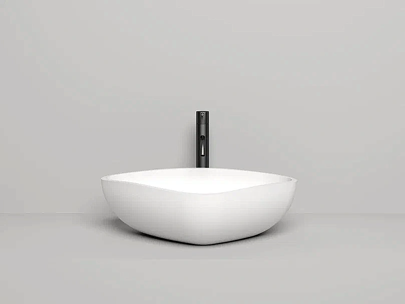 Раковина накладная Salini GLORIA 06 S-Sense 1102106G 56 белая купить в интернет-магазине Sanbest