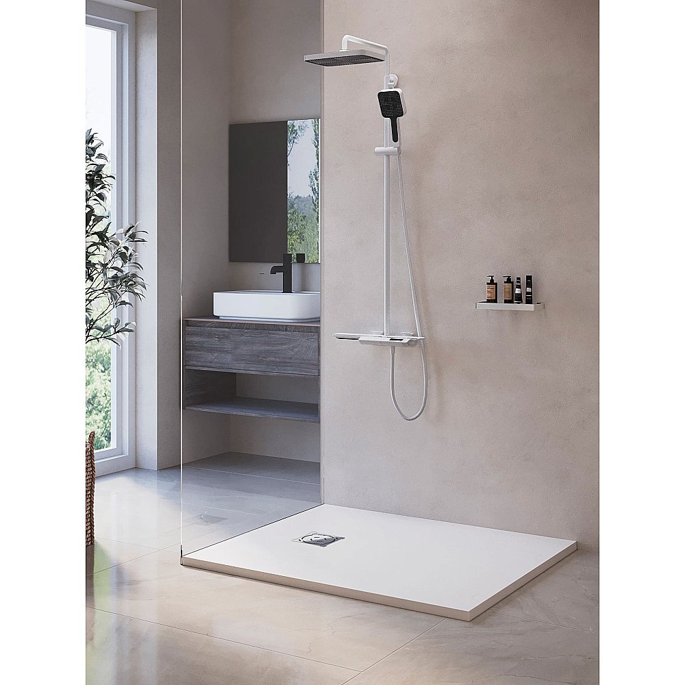 Душевой поддон RGW Stone Tray 16152911-01 90х110 белый купить в интернет-магазине Sanbest