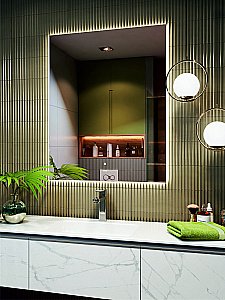 Зеркало VIGO Quadro Classic z.QUA.80 в ванную от интернет-магазине сантехники Sanbest