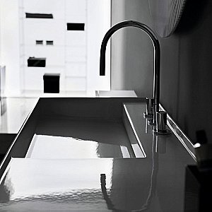 Смеситель для раковины Laufen Kartell 3.1233.3.004.220.1 купить в интернет-магазине сантехники Sanbest