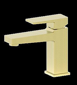 Смеситель для раковины WONZON & WOGHAND CUBE 2.0 WW-88018068-BG золото брашированное купить в интернет-магазине сантехники Sanbest