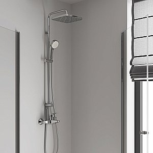 Душевая система Grohe Tempesta Cosmopolitan 250 26693000 хром купить в интернет-магазине сантехники Sanbest