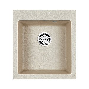 Мойка кухонная Paulmark Zemar PM104651-BE Бежевая купить в интернет-магазине сантехники Sanbest
