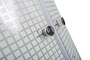 Душевая кабина DTO Серия L 908 с электрикой 80x80 купить в интернет-магазине Sanbest