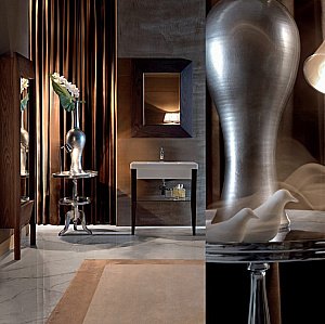 Раковина Kerasan Bentley 80 3930 bi*1 белая купить в интернет-магазине Sanbest