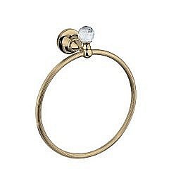 Полотенцедержатель Cezares Olimp OLIMP-RN-02-Sw бронза/Swarovski купить в интернет-магазине сантехники Sanbest
