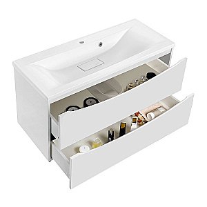 Тумба с раковиной Vincea Mia 900 G.White для ванной в интернет-магазине Sanbest