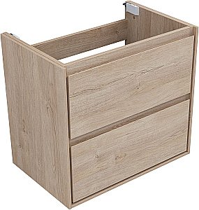 Тумба с раковиной Aquanet Милан 336383/330430 70 дуб светлый для ванной в интернет-магазине Sanbest