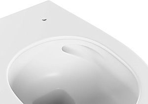 Унитаз подвесной Allen Brau Fantasy 3 Vortex 4.11035.21 белый матовый, с крышкой микролифт, слив торнадо купить в интернет-магазине Sanbest