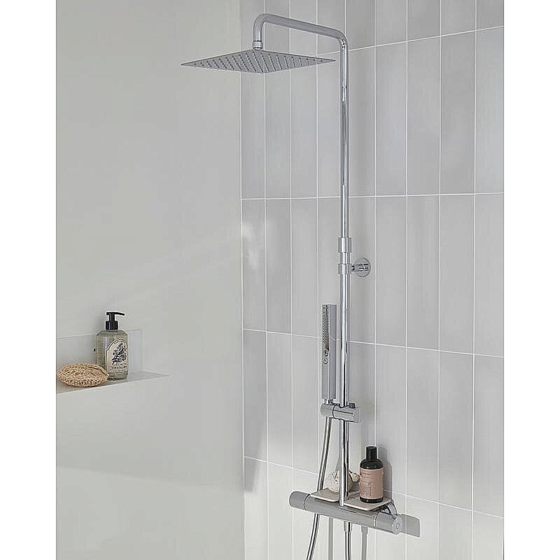 Душевая система Jacob Delafon METRO E26596-CP хром купить в интернет-магазине сантехники Sanbest