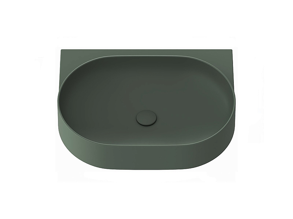 Раковина Ravak Yard 600 XJX08260000 зеленый купить в интернет-магазине Sanbest