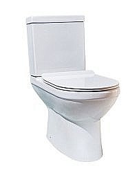 Унитаз-компакт Bravat NEW MOON CX2164W с бачком, с крышкой микролифт купить в интернет-магазине Sanbest